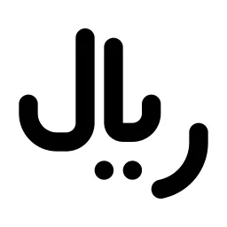 Currency Iranian Rial Line Icon