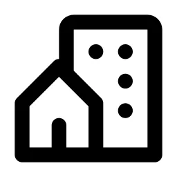 Building Community Line Icon
