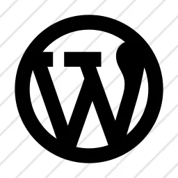 Wordpress Line Icon