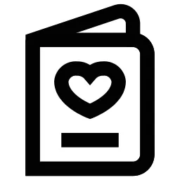 Heart Card Icon