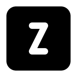 Square Letter Z Icon