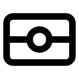 E Passport Line Icon