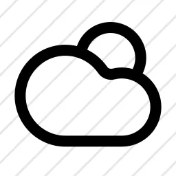 Cloudy Clouds Icon