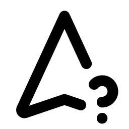 Navigation Question Line Icon