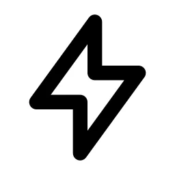 Bolt Line Icon