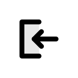 Arrow Log In Duo Icon