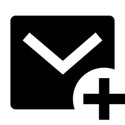 Mail Add Fill Icon