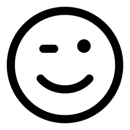 Emoji Blink Left Icon