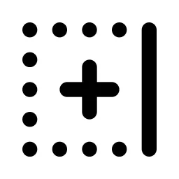 Border Right Plus Line Icon