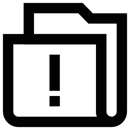 Alert Folder Icon