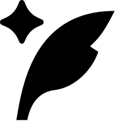 Quill Pen Ai Fill Icon