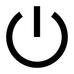 Shut Down Line Icon