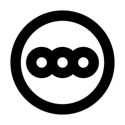 Brand Letterboxd Line Icon