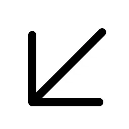 Arrow Down Left Icon