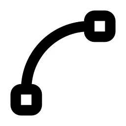 Vector Spline Line Icon