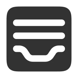 Inbox Full Fill Icon