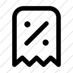 Receipt Tax Discount Icon