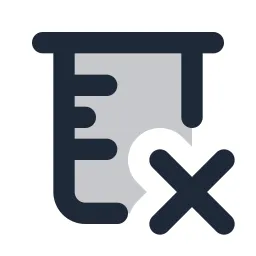 Beaker Close Duotone Icon