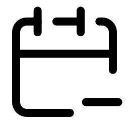 Calendar Minus Icon