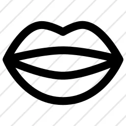 Mouth Kiss Icon