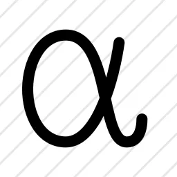 Alpha Icon