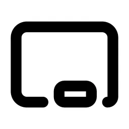 Chalkboard Line Icon