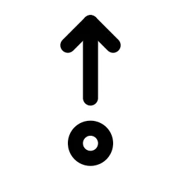 Arrow Move Up Line Icon