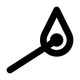 Matchstick Line Icon