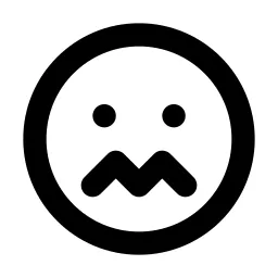 Mood Nervous Line Icon