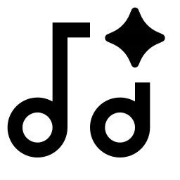 Music Ai Line Icon