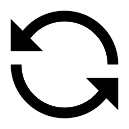 Loop Left Fill Icon