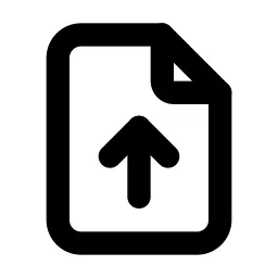 File Upload Line Icon