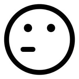 Emoji Think Left Icon