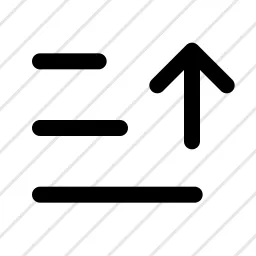 Filter Asc Icon