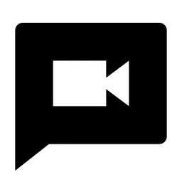 Video Chat Fill Icon