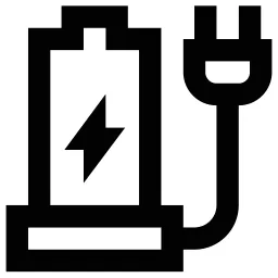 Electric Battery Charge Icon