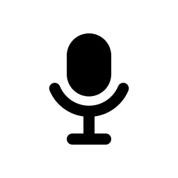 Mic Fill Icon