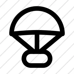 Airdrop 2 Drop Parachute Icon