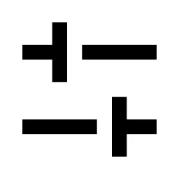 Equalizer 3 Line Icon