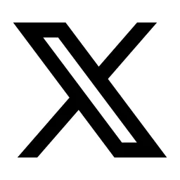 Twitter X Line Icon