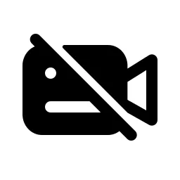 Video Off Fill Icon
