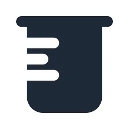 Beaker Solid Icon