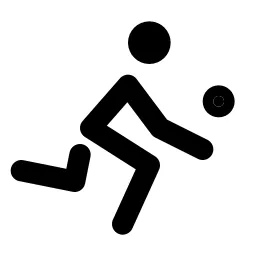 Play Volleyball Line Icon