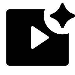 Movie Ai Fill Icon