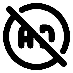 Ad Circle Off Line Icon