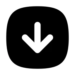 Square Rounded Arrow Down Icon