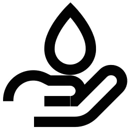 Hand Holding Water Icon