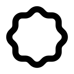Rosette Line Icon