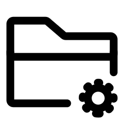 Folder Settings Icon