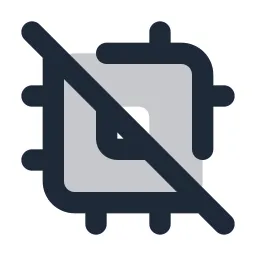 Cpu Off Duotone Icon